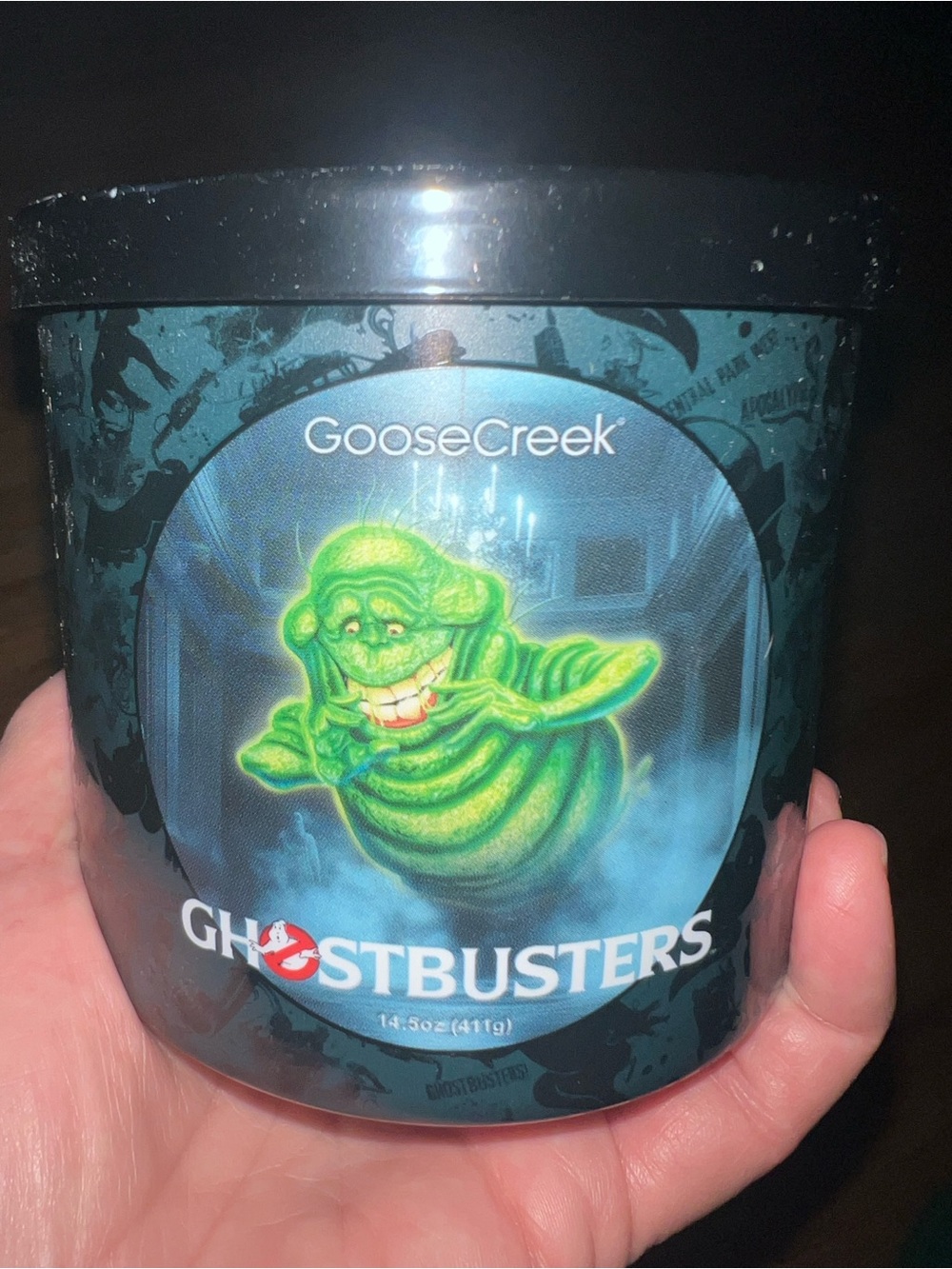 Goose Creek Ghostbusters SLIMER 3 Wick Candle 14.5 Oz Brand New Limited Edition